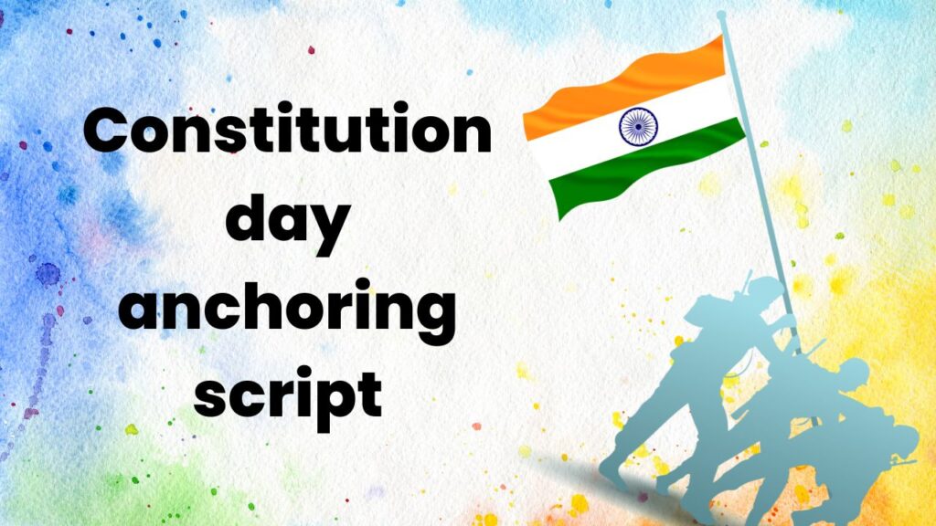 Constitution day anchoring script