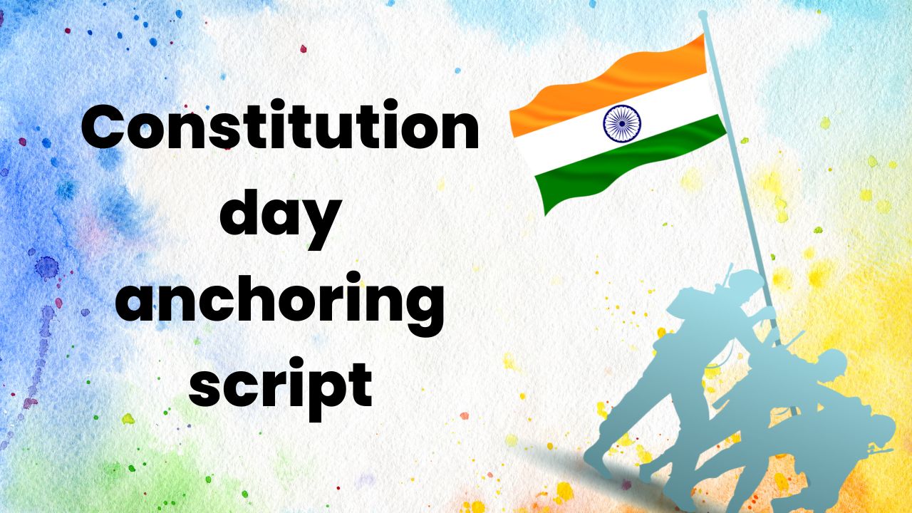 Constitution day anchoring script